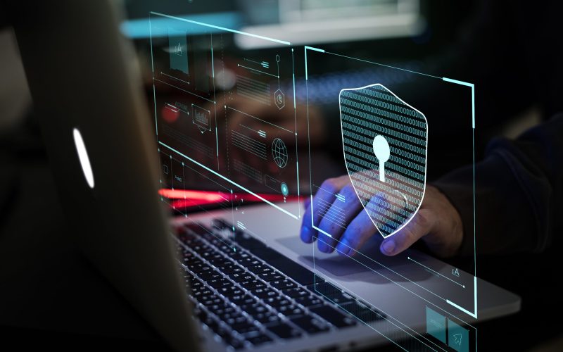 Digital crime by an anonymous hacker